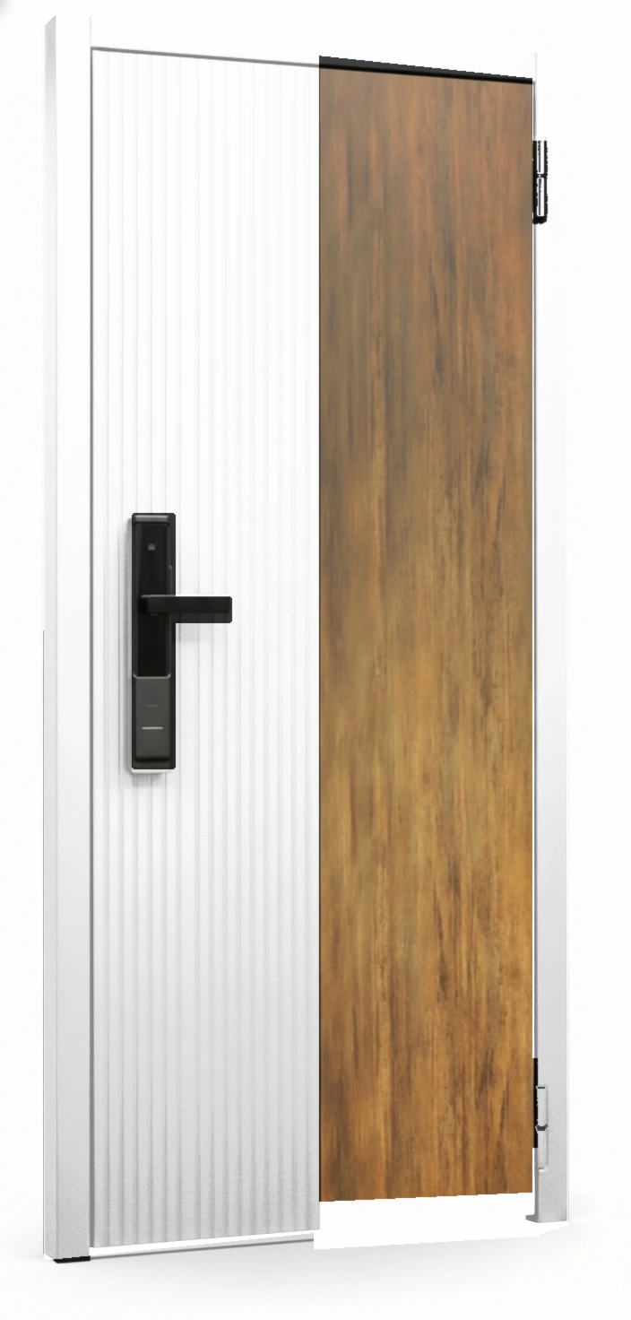 Стальная дверь «Протокол» с умным замком белая в Королёве